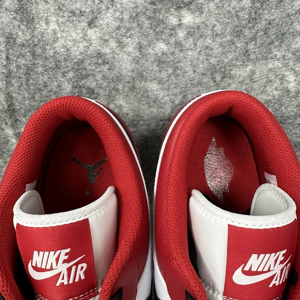 Nike Air Jordan 1 Low MCS Baseball Cleats Mens Size 16 Chicago Red Black White